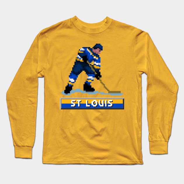 St. Louis Hockey Long Sleeve T-Shirt by clarkehall